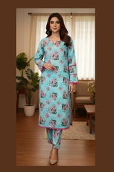 Festive Glow By Ahlam Vol-01-Gulab-Asmani Co-Ord-Set