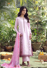 Aira By Asim Jofa Unstitched 3 Piece Emb Cambric Summer Suit-AJMUB-08