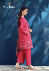 Aira By Asim Jofa Unstitched 3 Piece Emb Cambric Summer Suit-AJMUB-12