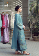 Aira By Asim Jofa Unstitched 3 Piece Emb Cambric Summer Suit-AJMUB-11