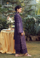 Aira By Asim Jofa Unstitched 3 Piece Emb Cambric Summer Suit-AJMUB-05