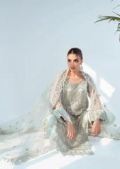 Meeral Stitched 3 Piece Luxury Formals Pret Collection'2025-Meeral - ML-LUX22V2-17 Kyra - Meeral Luxe