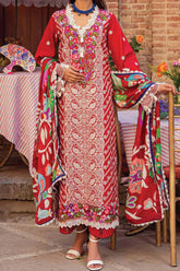 Tesoro Hemline by Mushq Unstitched 3 Piece Spring Summer Lawn Suit-HML-08-B