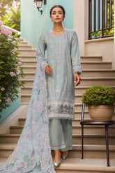 Sada Bahar Stitched 3 Piece Luxury Emb Spring Collection-LEL-MK-09-Pista