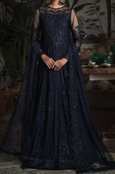 La Rosella by Zarif Unstitched 3 Piece Luxury Formals Suit-ZLR-08-Starry
