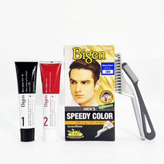 Bigen Men's Speedy Color-Natural-Brown
