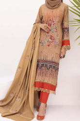 Fadilah by Gul e Zarki Unstitched 3 Piece Lawn Suit-FG-13