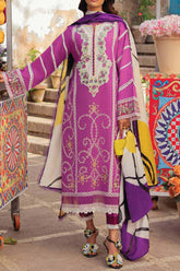 Tesoro Hemline by Mushq Unstitched 3 Piece Spring Summer Lawn Suit-HML-02-A