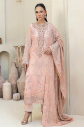 Dastan by Ramsha Unstitched 3 Piece Formals Vol-05 Suit-T-507-Pink