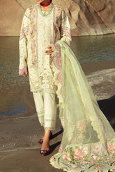 Maryam Hussain Unstitced 3 Piece Luxury Lawn Vol-02 Collection'2023-D-02
