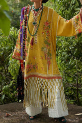 Elan Unstitched 3 Piece Luxury Lawn Collection'2023-EL23-04-A