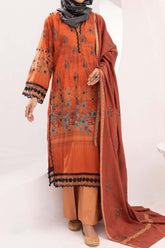 Fadilah by Gul e Zarki Unstitched 3 Piece Lawn Suit-FG-12
