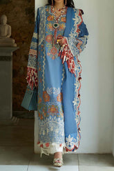 Elan Unstitched 3 Piece Luxury Lawn Collection'2023-EL23-03-B