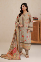 Zellbury Unstitched 3 Piece Lawn Edit 3 Suit-WUS26X30873