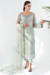 Meeral Stitched 3 Piece Luxury Formals Pret Collection'2025-Meeral - ML-LUX22V2-17 Kyra - Meeral Luxe