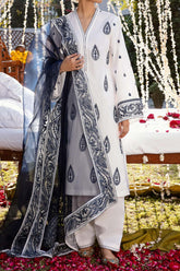 Raqs Ayzel by Afrozeh Unstitched 3 Piece Festive Lawn Suit-AZL-V2-05