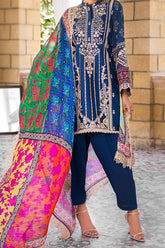 Zainab Chottani Unstitched 3 Piece Eid Luxury Lawn Collection'2023-ZC-05-B