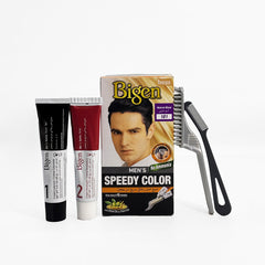 Bigen Men's Speedy Color-Natural-Black