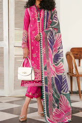 Iris by Jazmin Unstitched 3 Piece Spring Summer Lawn Collection'2023-02-Bright Fuchsia