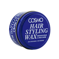 Cosmo Hair Styling Wax Medium Hold 100g (Blue)
