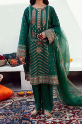 Raqs Ayzel by Afrozeh Unstitched 3 Piece Festive Lawn Suit-AZL-V2-03