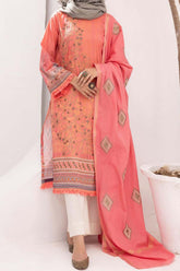 Fadilah by Gul e Zarki Unstitched 3 Piece Lawn Suit-FG-07