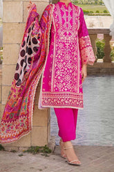 Zainab Chottani Unstitched 3 Piece Eid Luxury Lawn Collection'2023-ZC-03-B