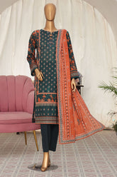 Vital Prints By HZ Unstitched 3 Piece Digital Printed Lawn Collection'2025-VPS-02-UNS