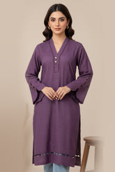 Ahlam By Safa Textile Fariba ChikanKari Shirt Piece