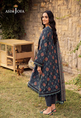 Asim Jofa Designers Limited Edition Pret Ajubj-17 Printed Lawn Stitched 3 Pcs