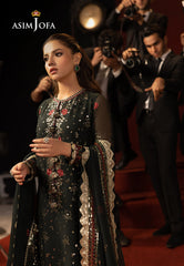 Asim Jofa Luxury Festive Drop 3 Ajllf-17 Embroidered Chiffon 3 Pcs