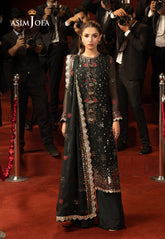 Asim Jofa Luxury Festive Drop 3 Ajllf-17 Embroidered Chiffon 3 Pcs