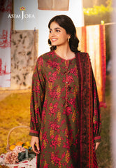 Asim Jofa Prints Unstitched Drop 1 Ajubj-19 Printed Lawn 3 Pcs