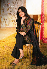 Asim Jofa Designers Limited Edition Pret Ajubj-25 Printed Lawn Stitched 3 Pc