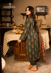 Asim Jofa Prints Unstitched Drop 1 Ajubj-22 Printed Lawn 3 Pcs