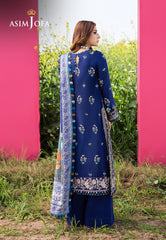 Asim Jofa Luxury Lawn 25 Ajell-11 Embroidered Lawn 3 Pcs