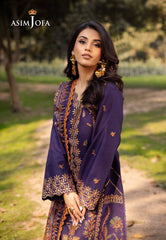 Asim Jofa Prints Unstitched Drop 2 Ajubj-15 Printed Embroidered Lawn 3 Pc