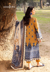Asim Jofa Designers Limited Edition Pret Ajubj-10 Printed Embroidered Lawn Stitched 3 Pc