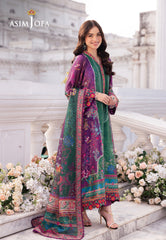 Asim Jofa Designers Limited Edition Ajrsd-02 Digitally Printed Embroidered Grip Stitched 3 Pcs
