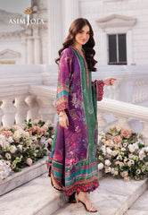 Asim Jofa Designers Limited Edition Ajrsd-02 Digitally Printed Embroidered Grip Stitched 3 Pcs