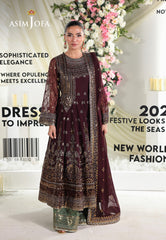 En Vogue By Asim Jofa Unstitched 3 Piece Formals Collection-AJUEV-09