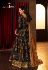 Asim Jofa Unstitched 3 Piece Luxury Festive Rejoice AJLFF-19 Embroidered Silk 3 Pcs