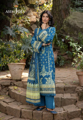 Asim Jofa Designers Limited Edition Ajuwd-50 Printed Stitched 3 Pcs