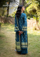 Asim Jofa Winter Collection Ajuw-50 Printed Khaddar 3 Pcs