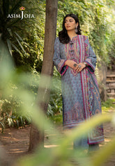 Asim Jofa Winter Collection Ajuw-45 Printed Khaddar 3 Pcs