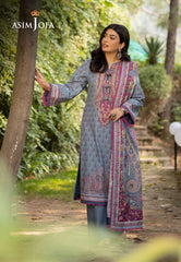 Asim Jofa Designers Limited Edition Ajuwd-45 Printed Stitched 3 Pcs