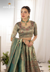 Izel By Asim Jofa Unstitched Formals Suit-AJIZL-10