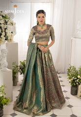 Izel By Asim Jofa Unstitched Formals Suit-AJIZL-10