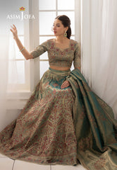 Izel By Asim Jofa Unstitched Formals Suit-AJIZL-10