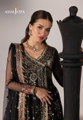 Izel By Asim Jofa Unstitched Formals Suit-AJIZL-03